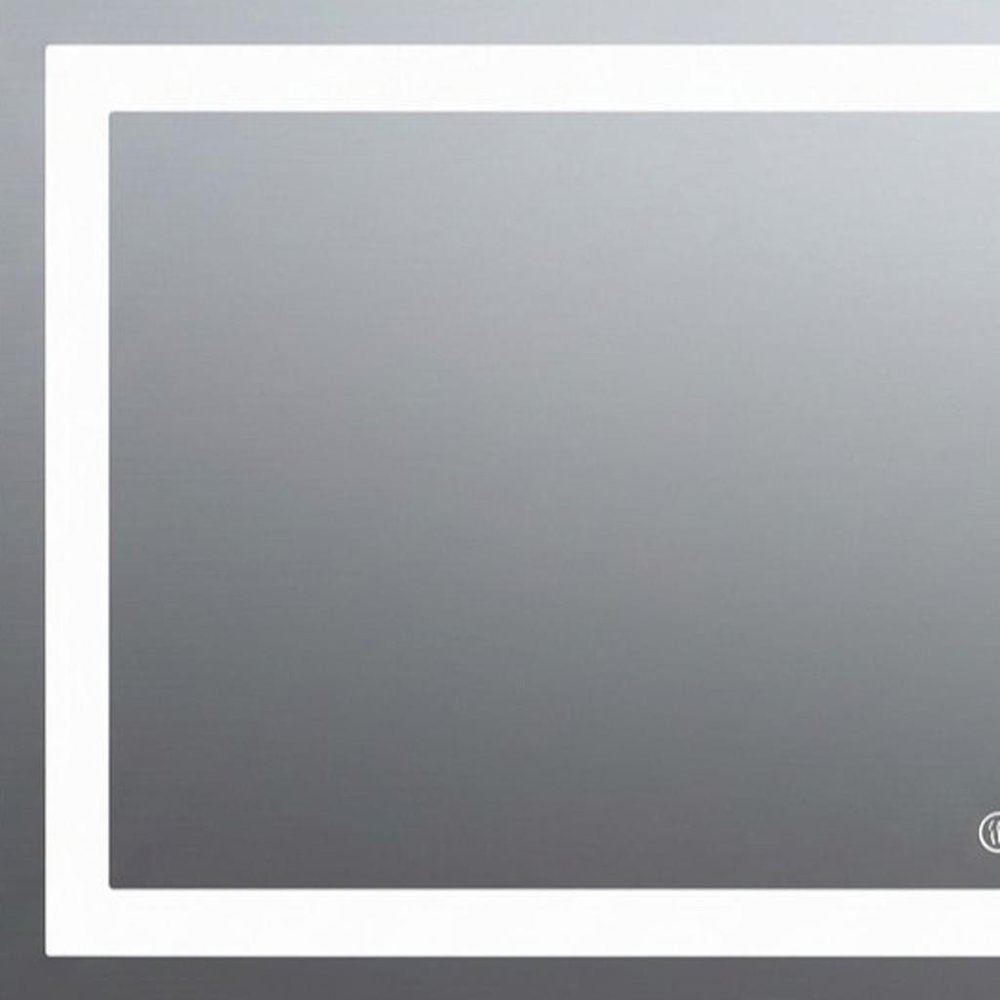 32" Lighted Frameless Bathroom Vanity Mirror