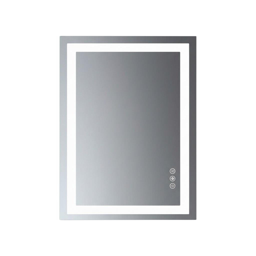 36" Lighted Frameless Bathroom Vanity Mirror