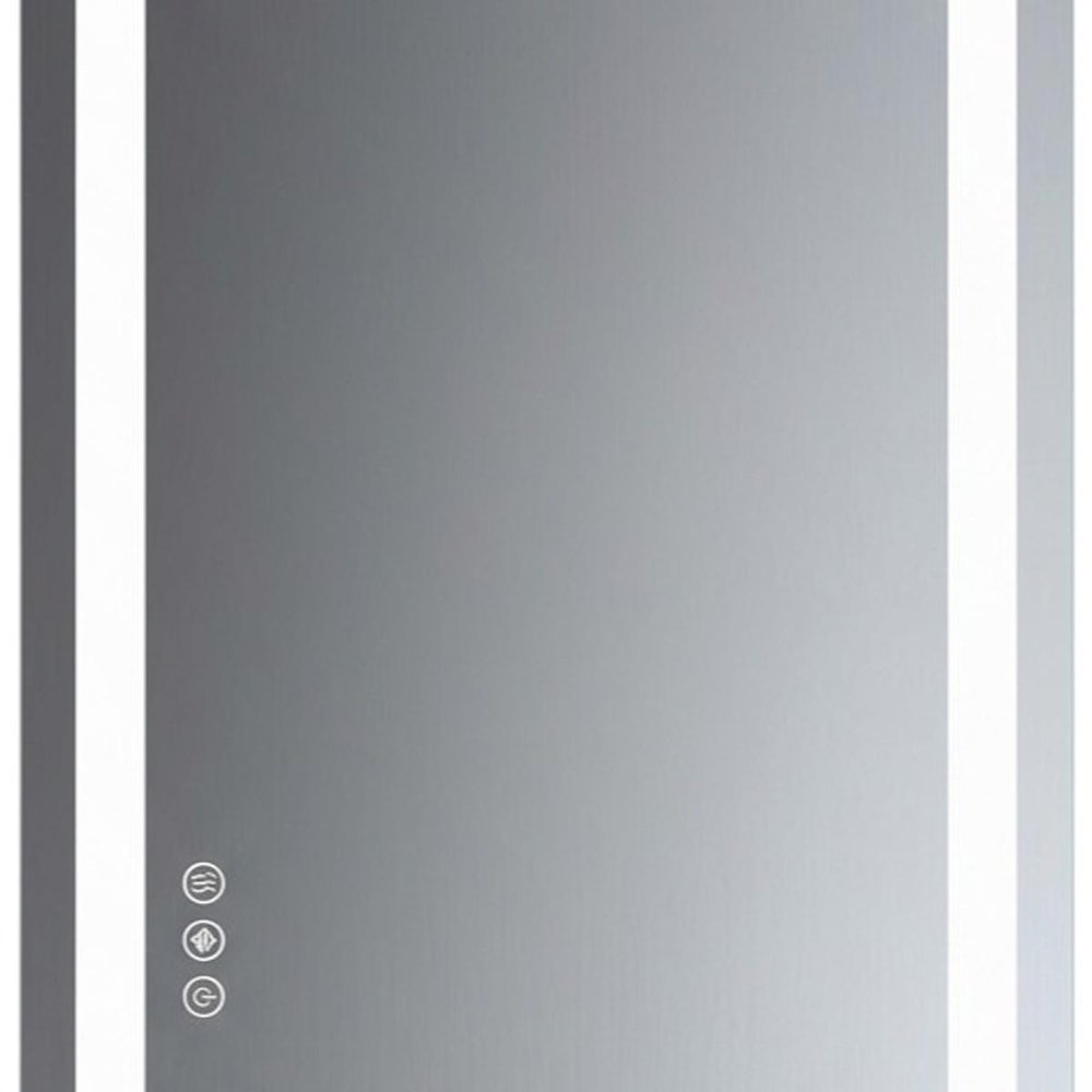 36" Lighted Frameless Bathroom Vanity Mirror