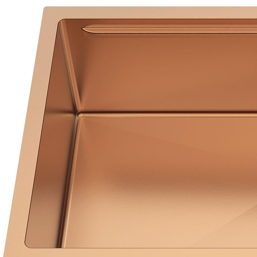 9" X 30" Gold Stainless Steel Undermount Kitchen Sink