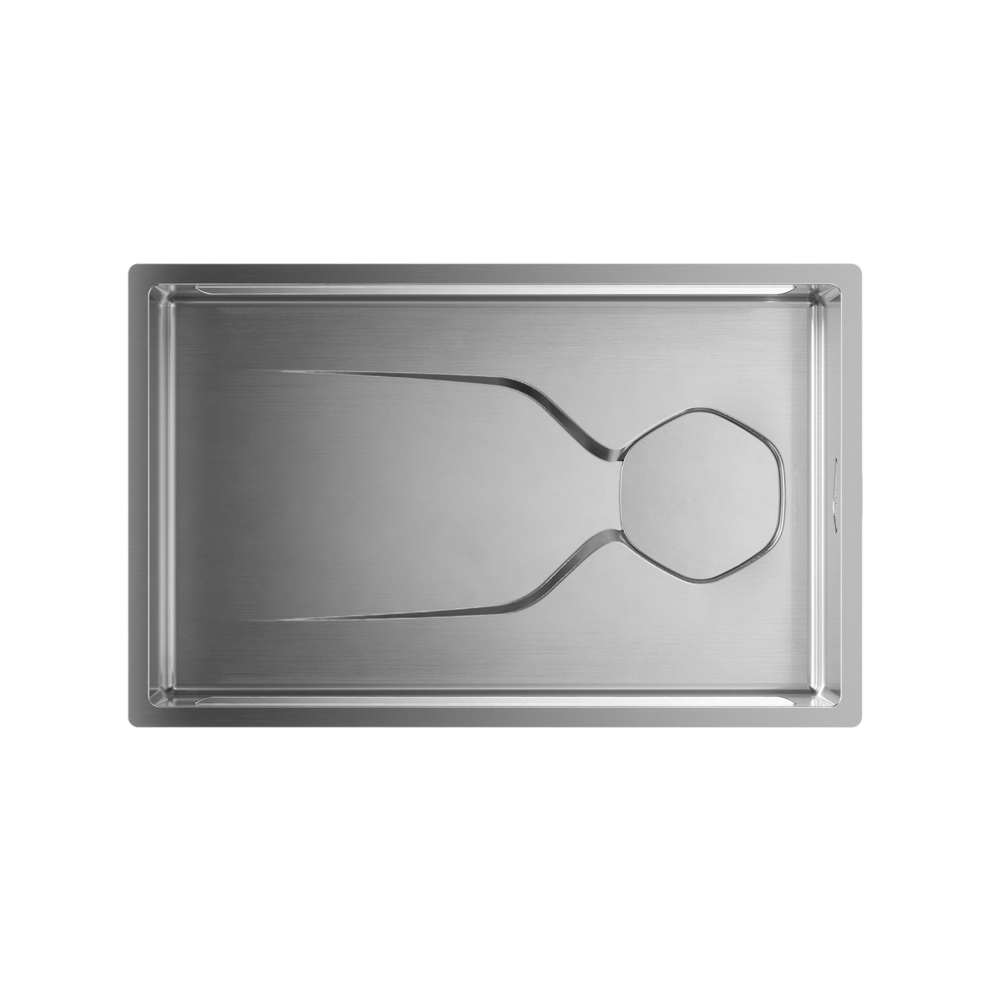 9" X 30" Silver Stainless Steel Undermount Kitchen Sink