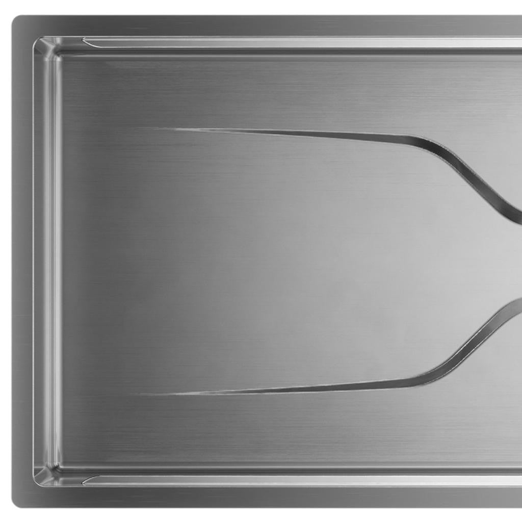 9" X 30" Silver Stainless Steel Undermount Kitchen Sink