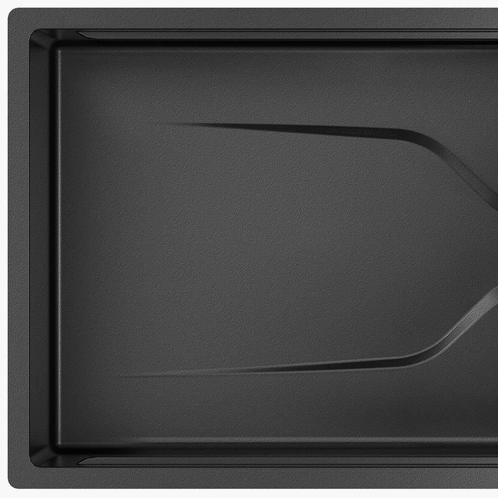 9" X 30" Black Stainless Steel Undermount Kitchen Sink