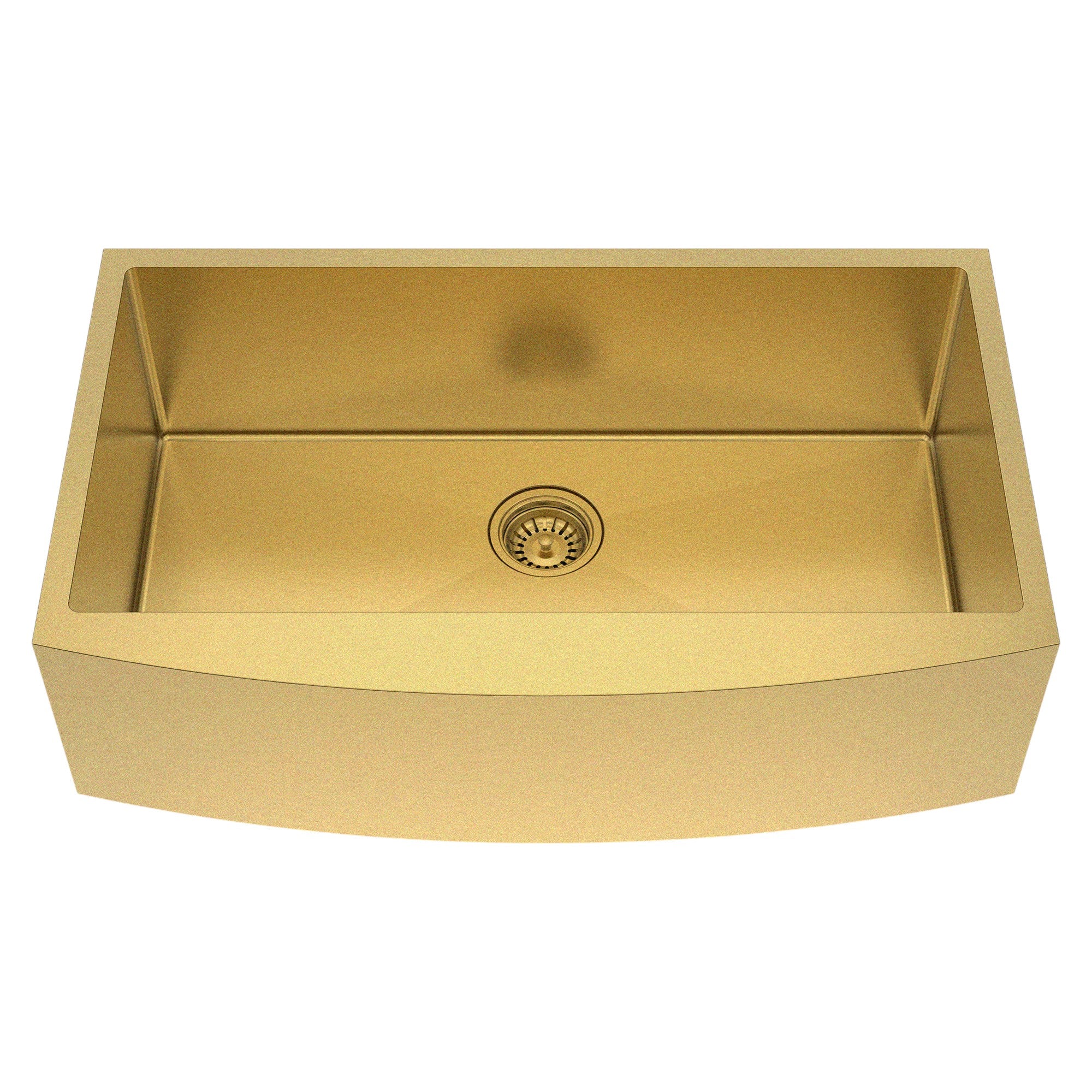10" X 33" Gold Stainless Steel Undermount Kitchen Sink