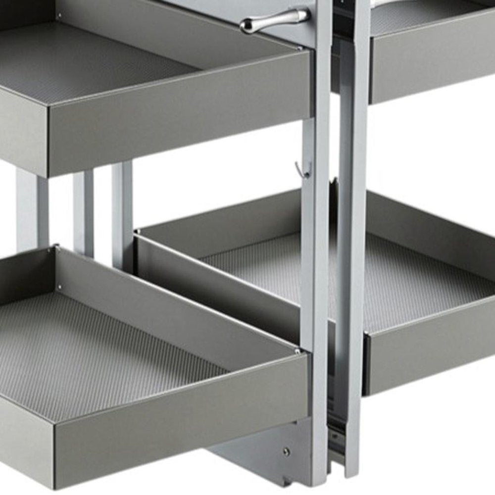 27" Black Stainless Steel Kitchen Cabinet Insert