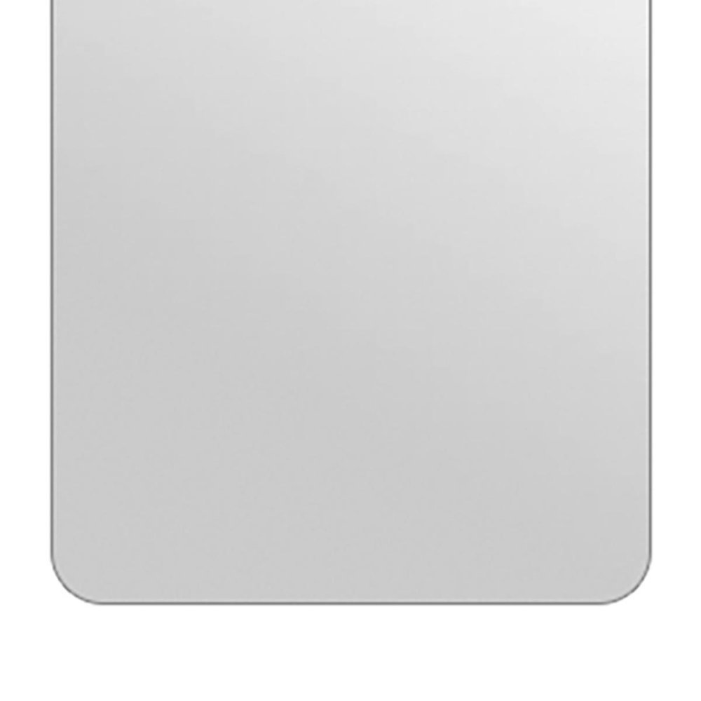 59" Silver Frameless Full Length Hanging Mirror