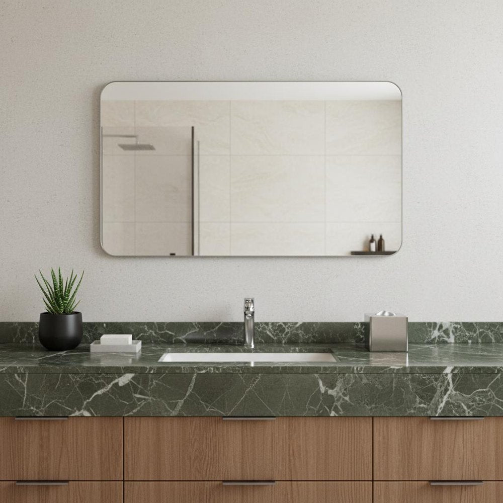 30" Frameless Bathroom Vanity Mirror