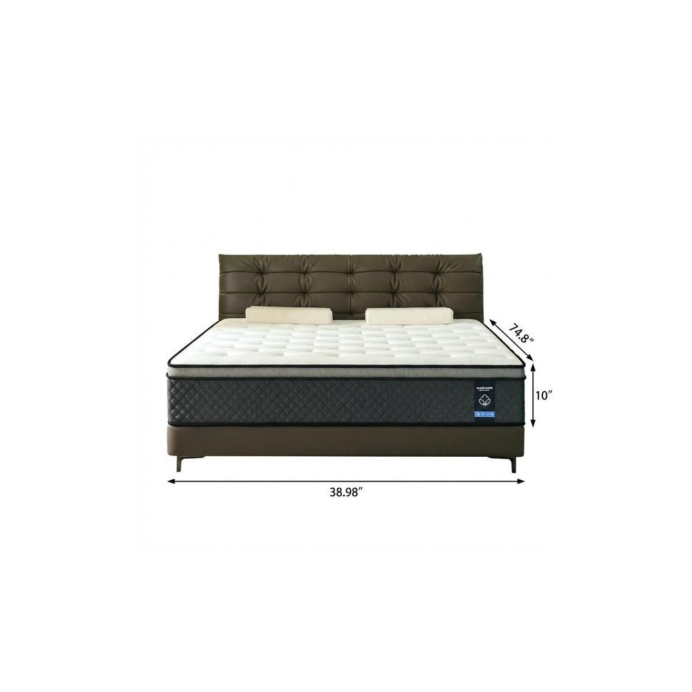 10" Twin Foam Medium Hybrid Mattress