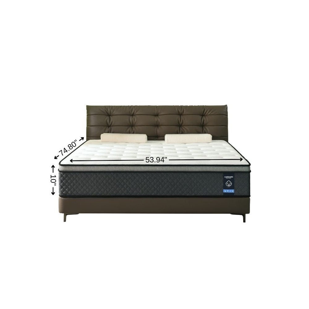 10" Twin Foam Medium Hybrid Mattress