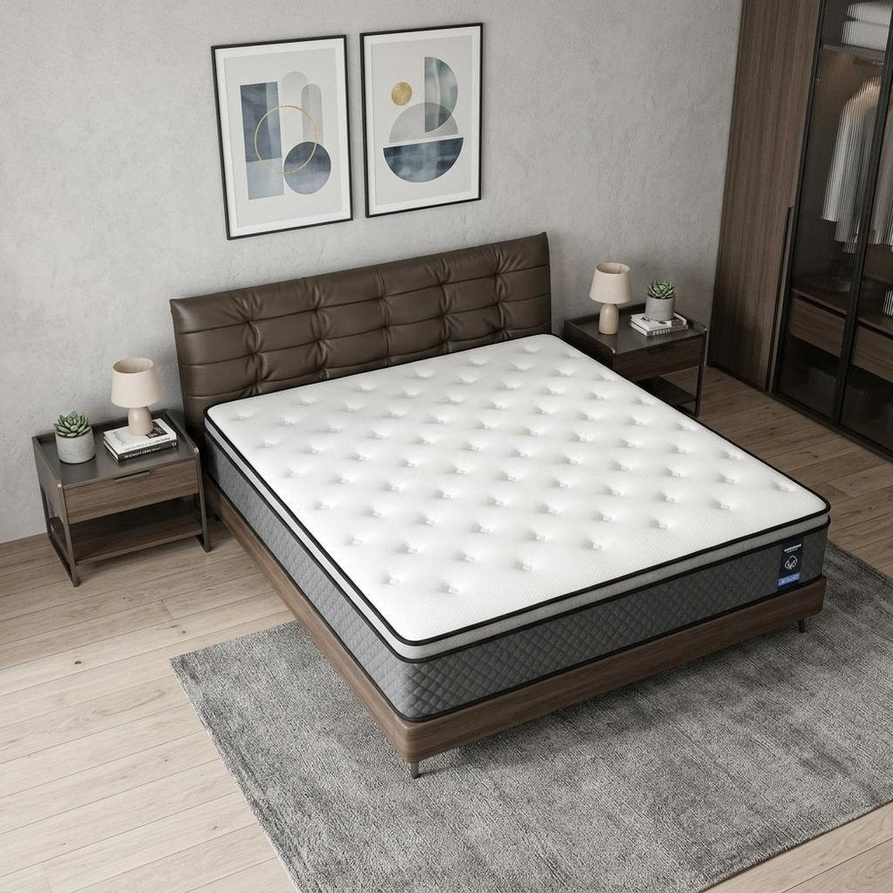 12" Full Double Foam Medium Hybrid Mattress