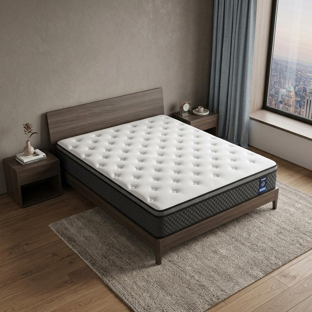 12" King Foam Medium Hybrid Mattress