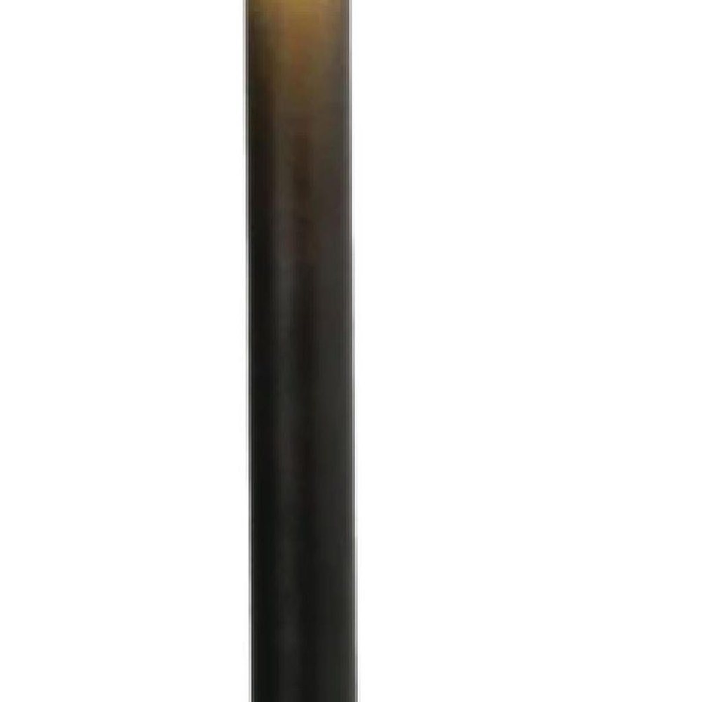 11" Black Round Desk Lamp