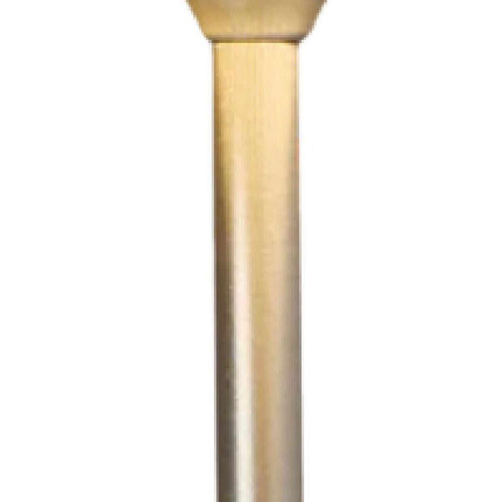 11" Silver Round Table Lamp