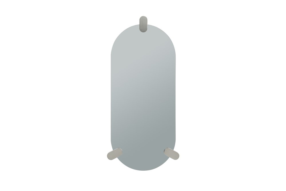 43" Oval Frameless Accent Mirror