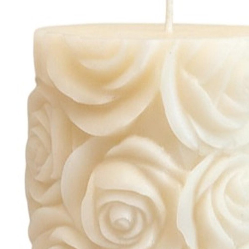 2" Ivory Day at the Spa Scented Candle