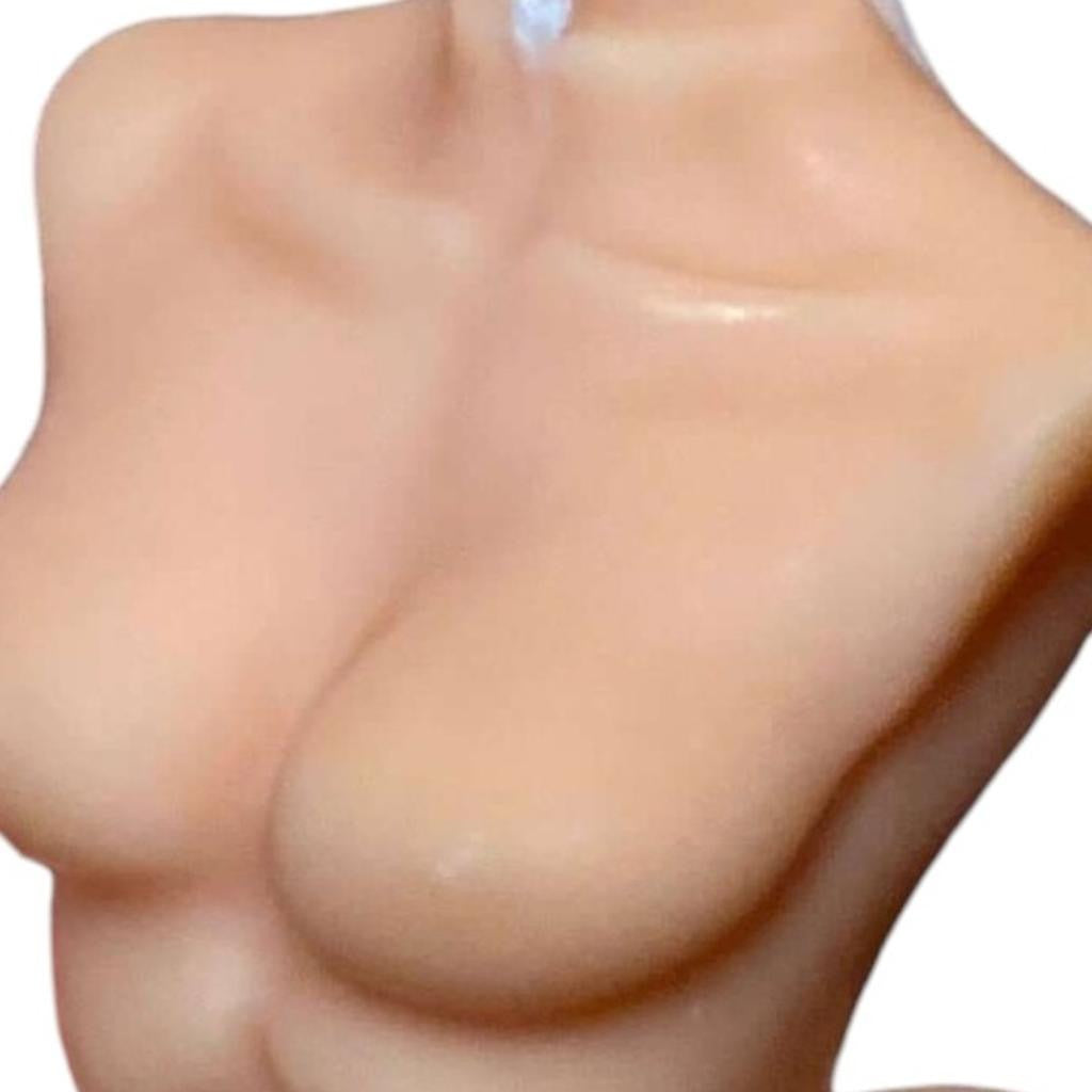 4" Natural Vanilla Scented Dimensional Female Form Candle