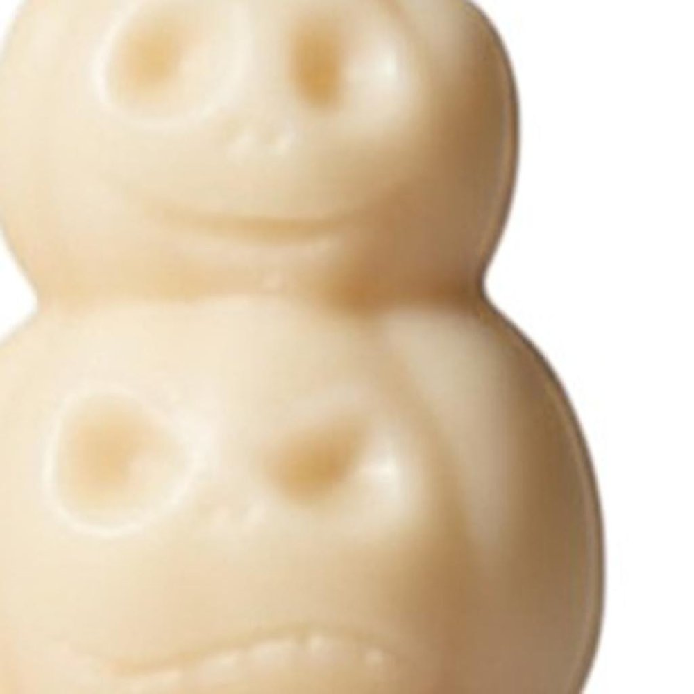 3" Ivory Pumpkin And Latte Scented Dimensional Pumpkin Candle Novelty Novelty