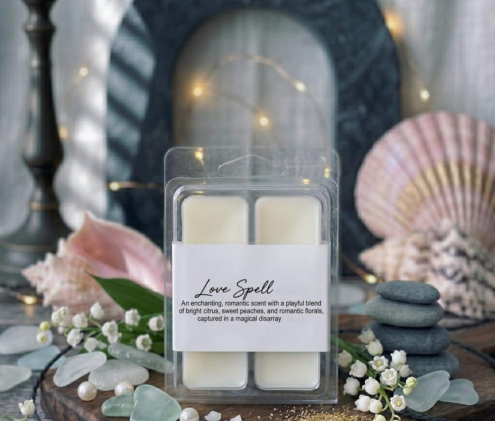 Set of Six Ivory White Birch Scented Soy Wax Melts