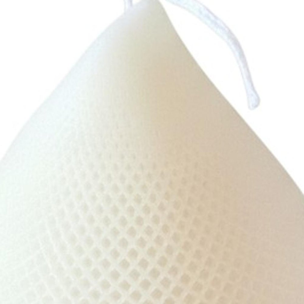 5" Ivory Black Ice Scented Dimensional Teardrop Candle Novelty Novelty