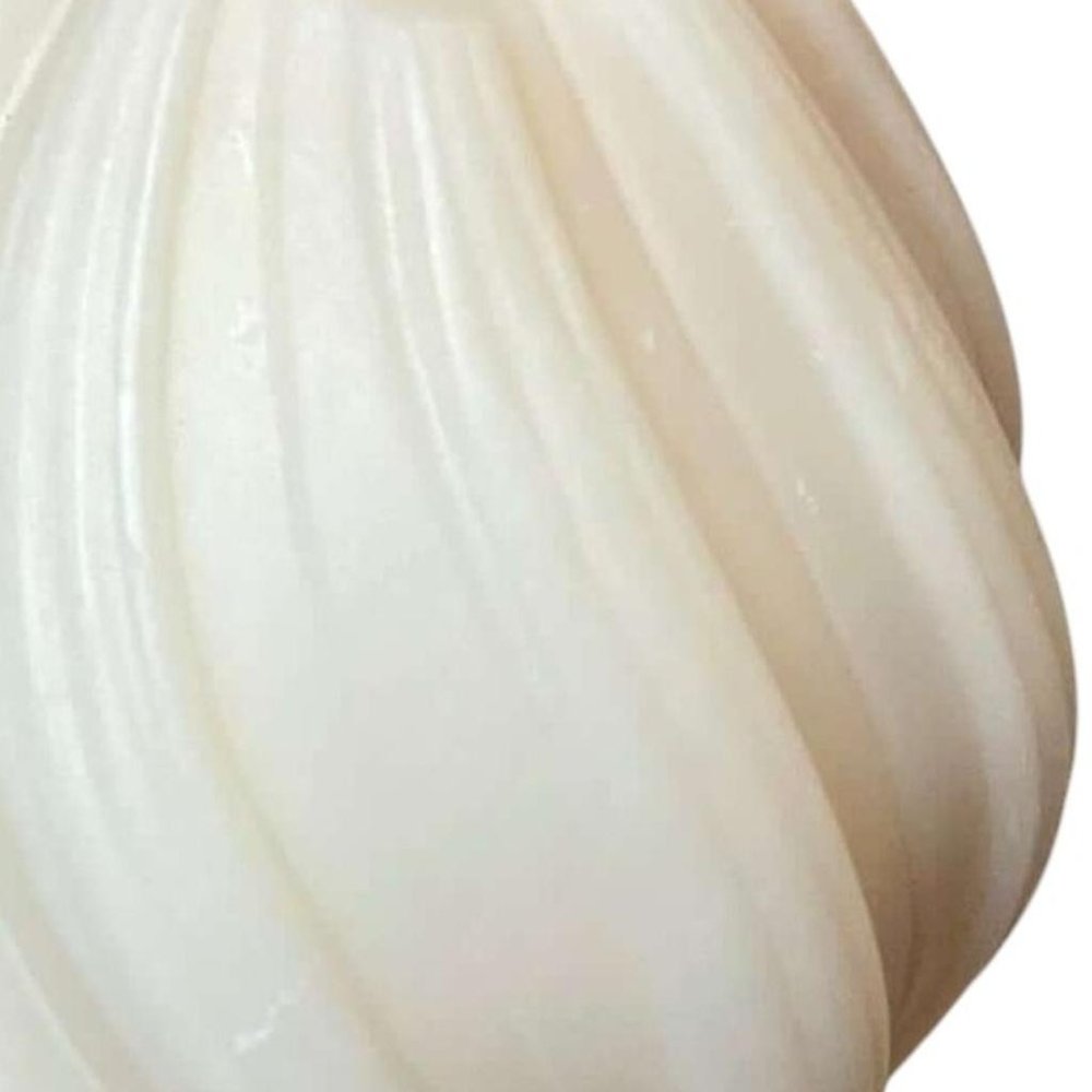 2" Ivory Unscented Candle