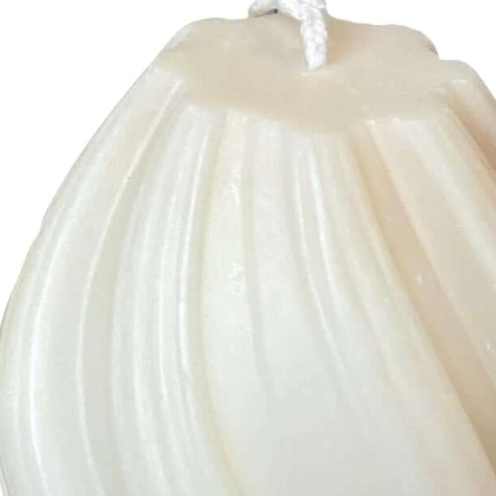 2" Ivory Clean Cotton Scented Candle Cylinder Pillar