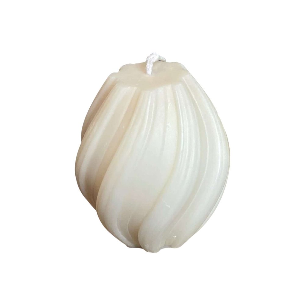 2" Ivory Clean Cotton Scented Candle Cylinder Pillar