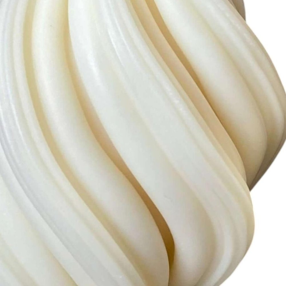 4" Ivory Clean Cotton Scented Candle Cylinder Pillar