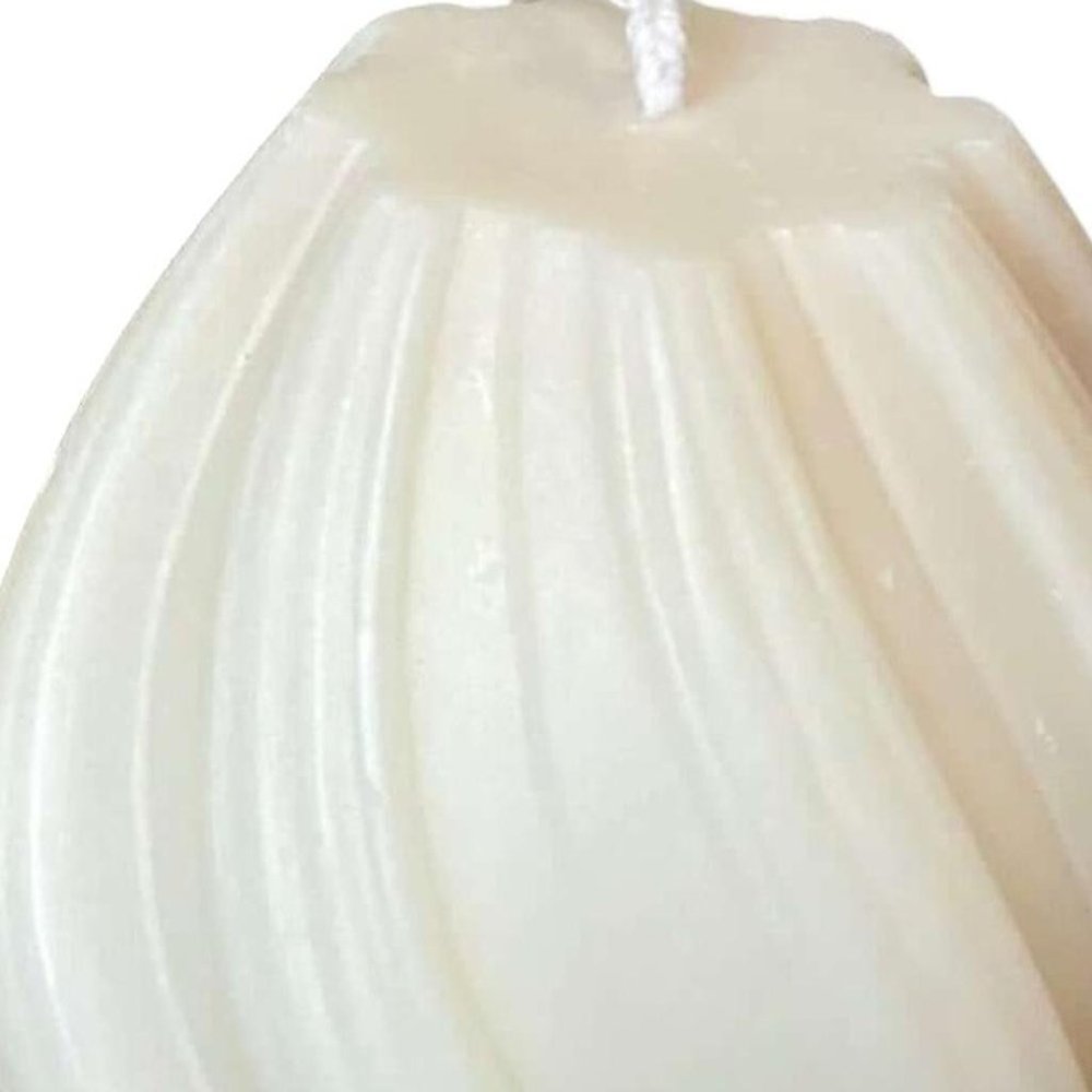 2" Ivory Clean Cotton Scented Candle Cylinder Pillar