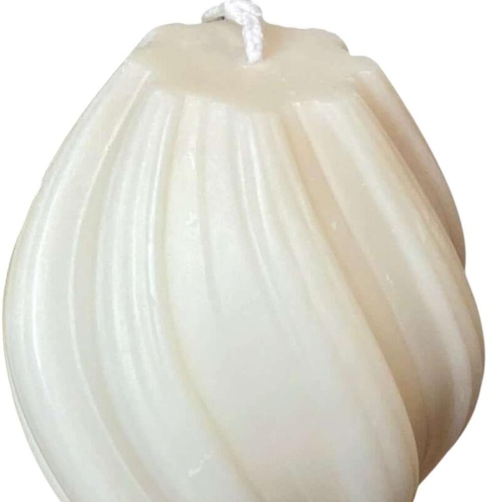 2" Ivory Clean Cotton Scented Candle Cylinder Pillar