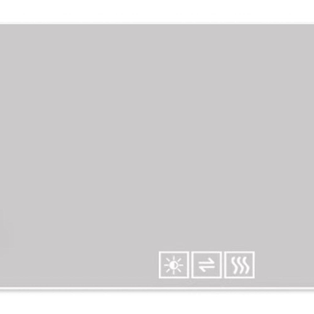 28" Lighted Frameless Anti Fog Bathroom Vanity Mirror