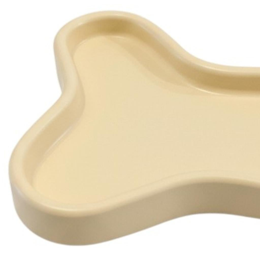 8" Light Yellow Resin Handmade Geometric Trinket Tray