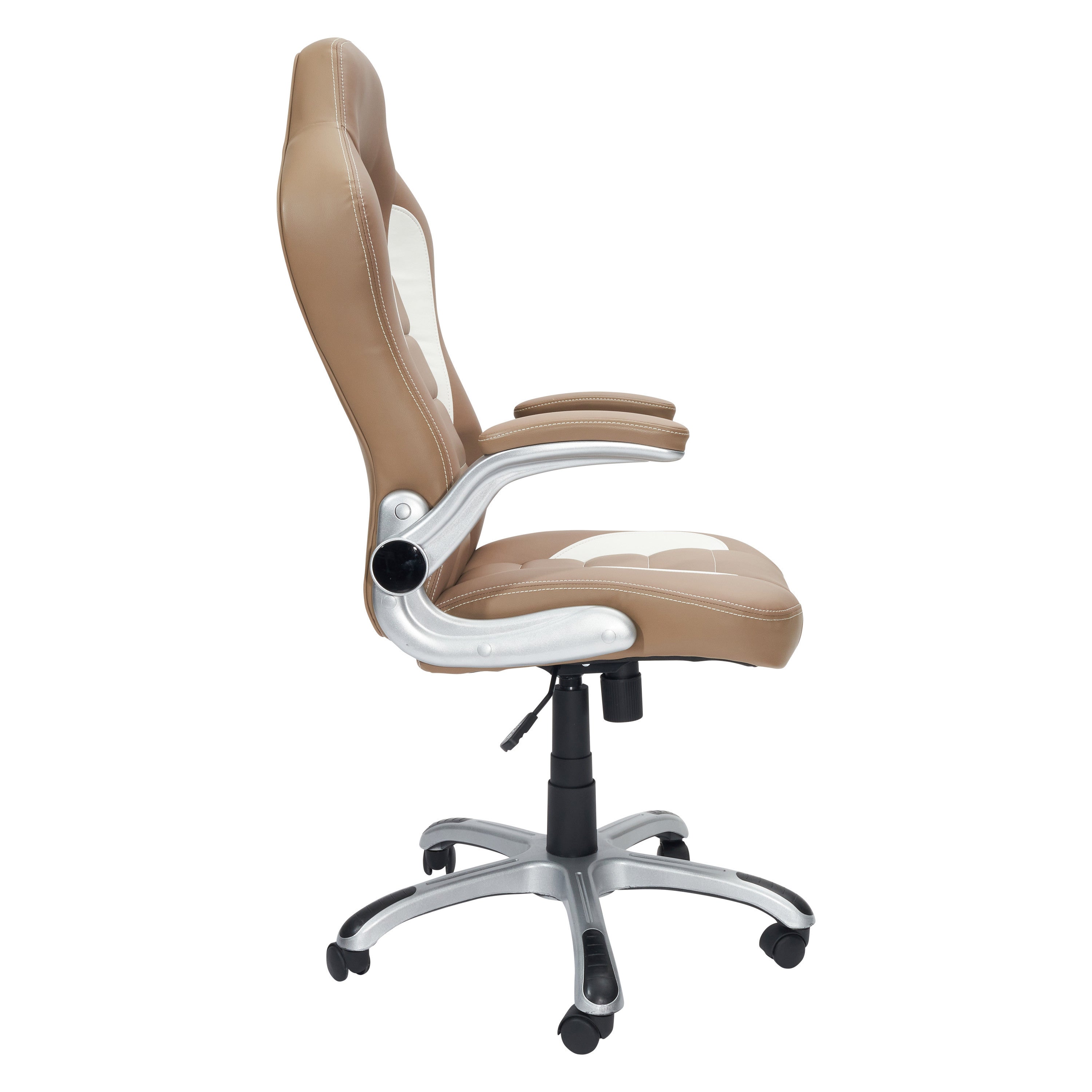 Camel Adjustable Height Swivel Rolling Office Chair