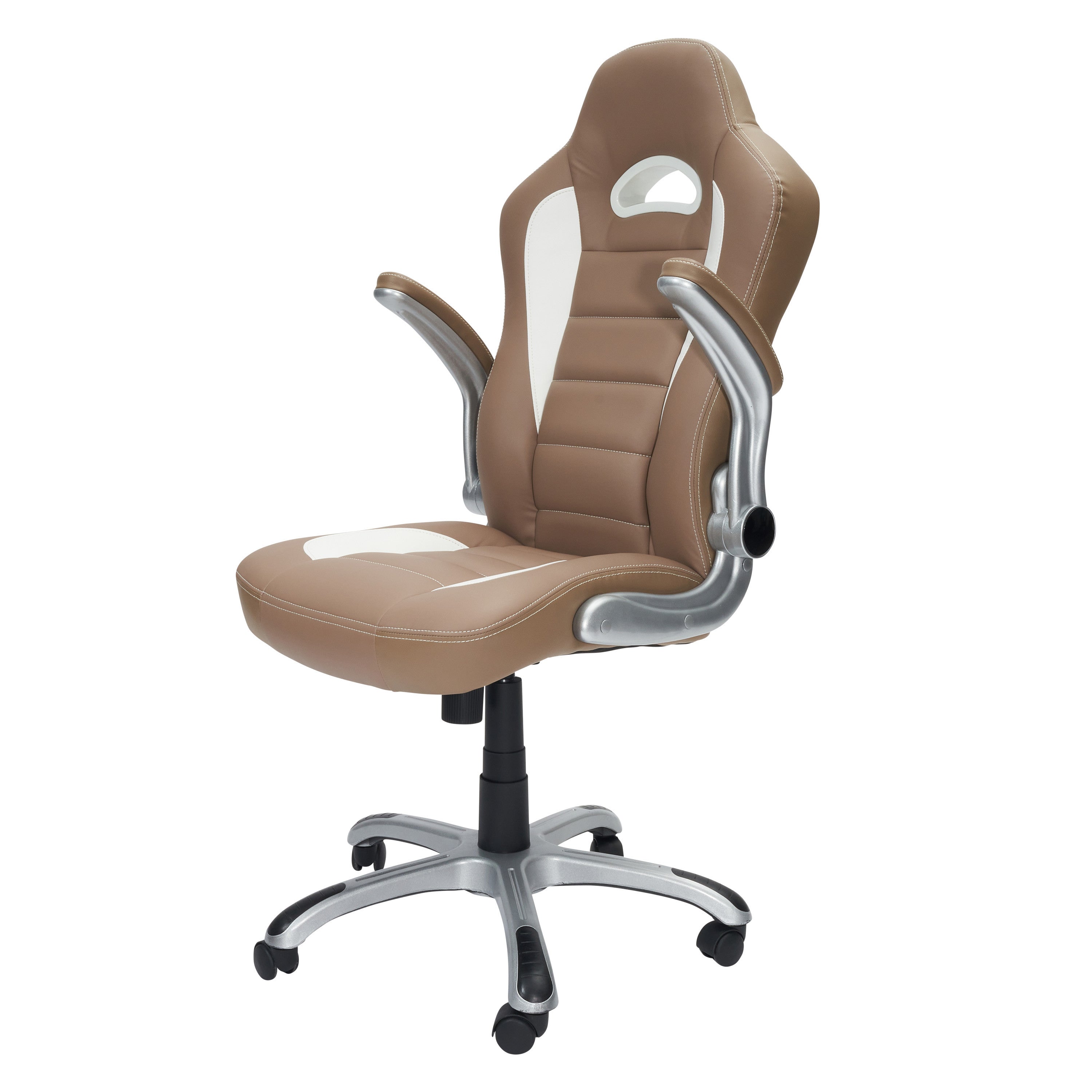 Camel Adjustable Height Swivel Rolling Office Chair