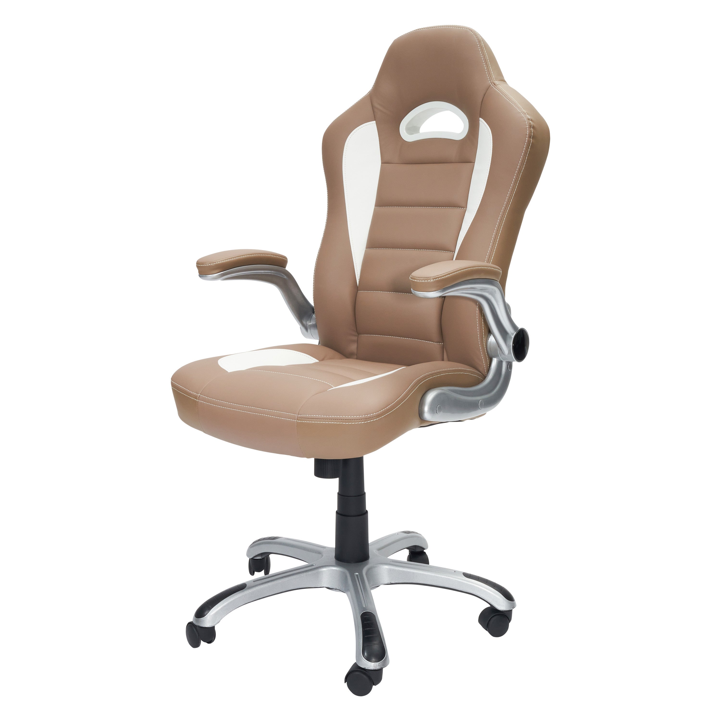 Camel Adjustable Height Swivel Rolling Office Chair