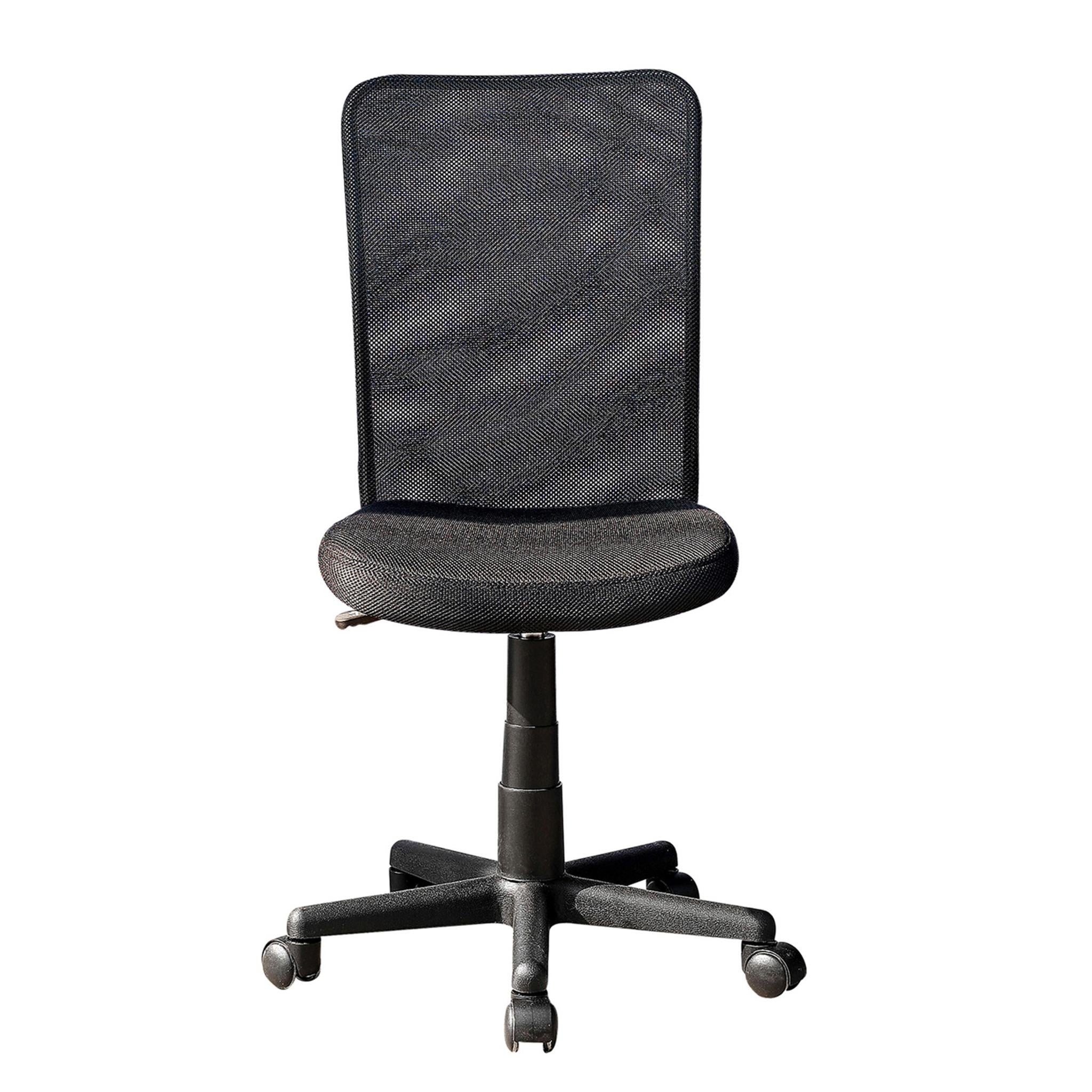 Black Swivel Rolling Office Chair