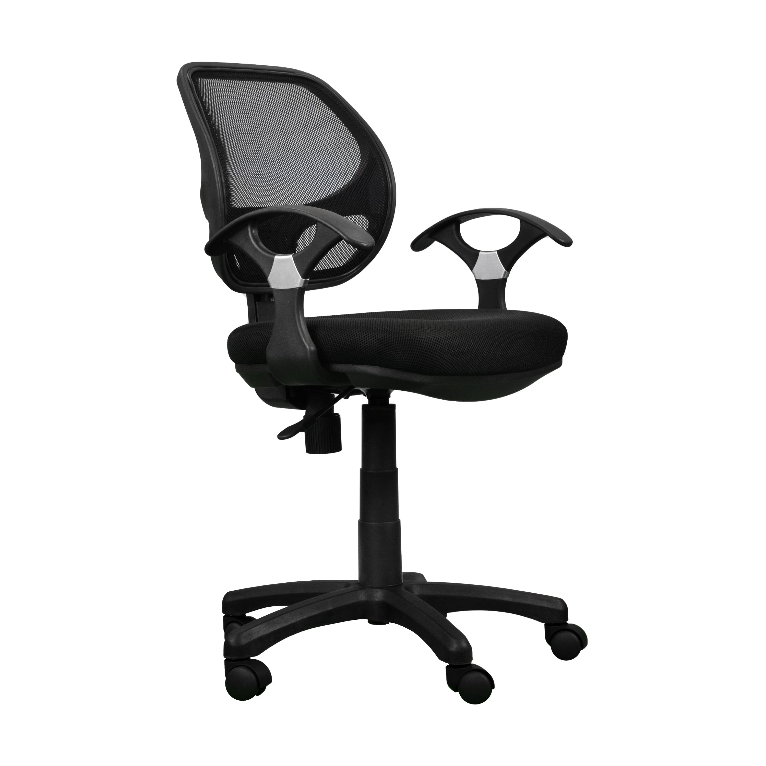 Black Swivel Rolling Office Chair