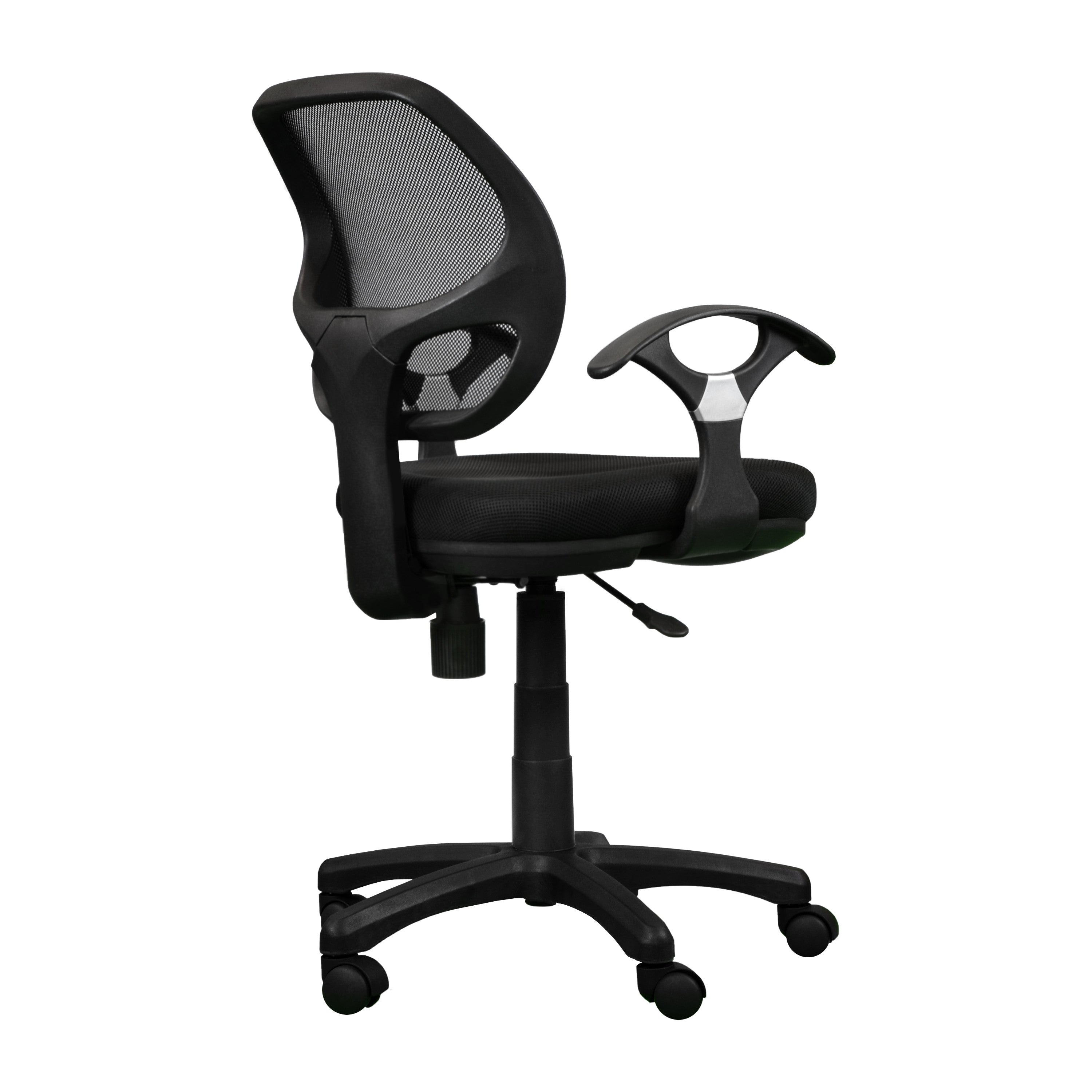 Black Swivel Rolling Office Chair
