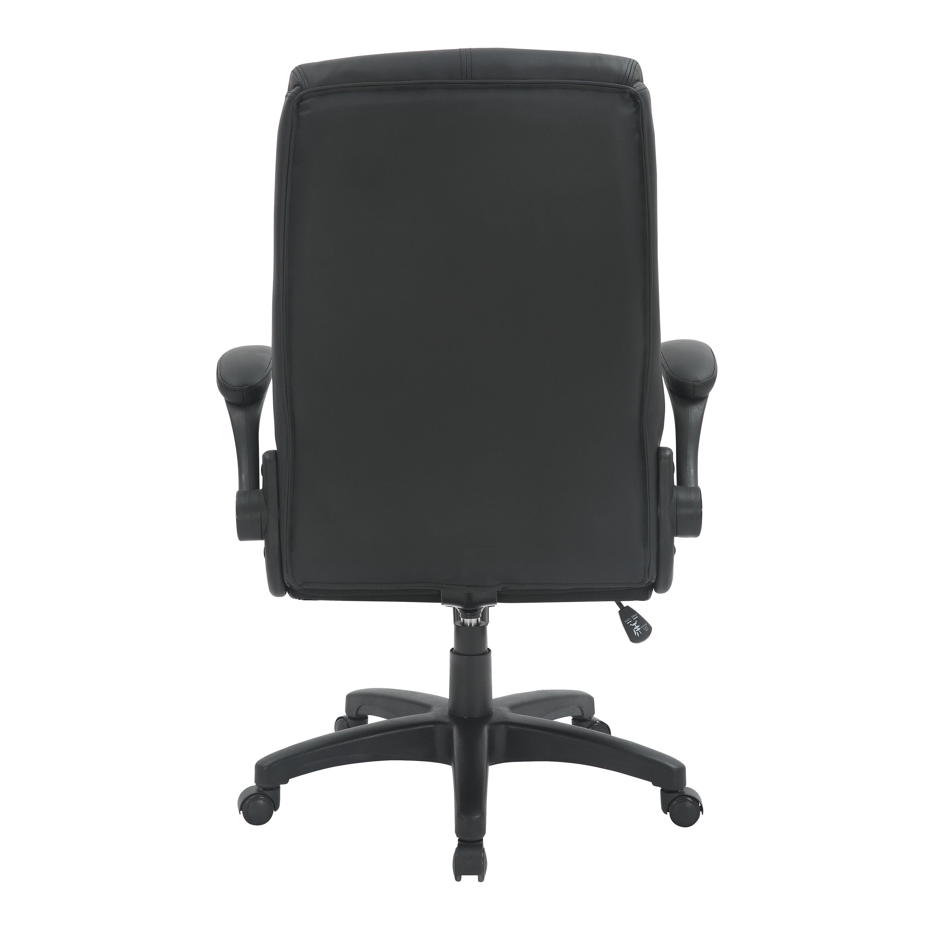 Black Adjustable Height Swivel Rolling Executive Office Chair