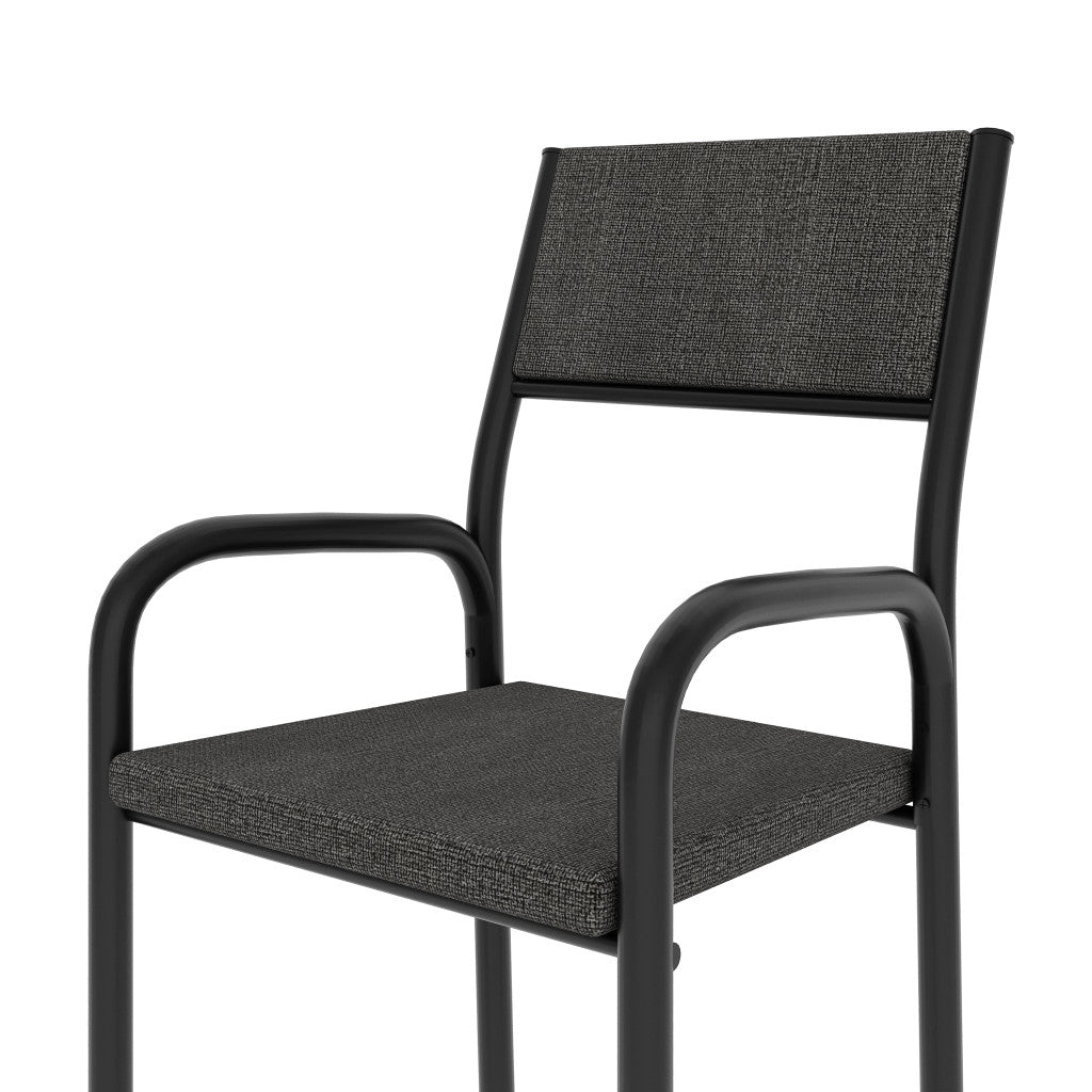 Charcoal And Black Office Chair