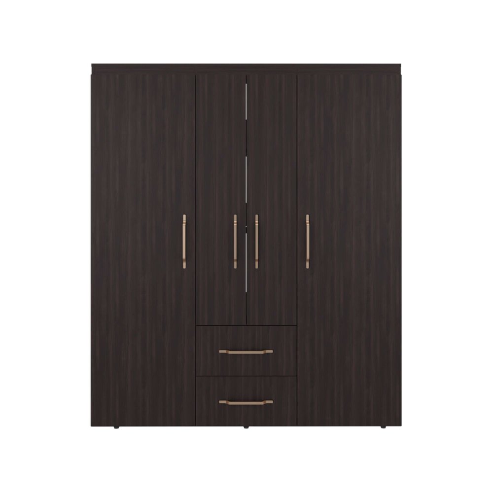 Two Piece Brown Bedroom Set