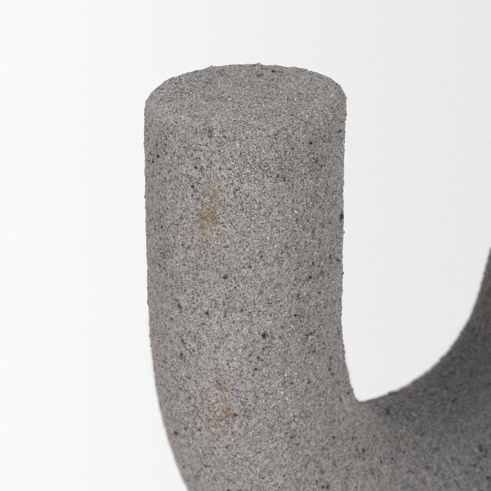 7" Gray Resin Decorative Wall Sculpture