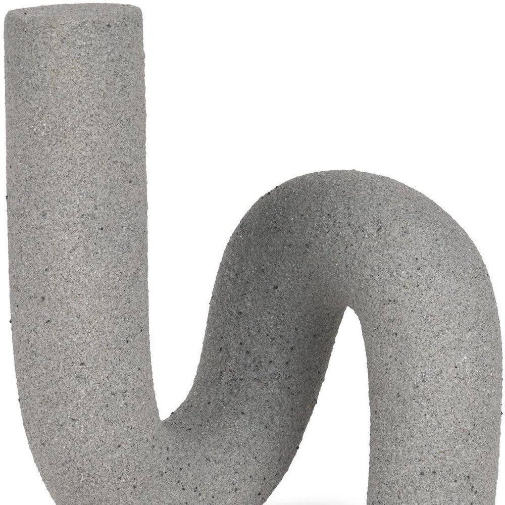 10" Gray Resin Decorative Wall Sculpture