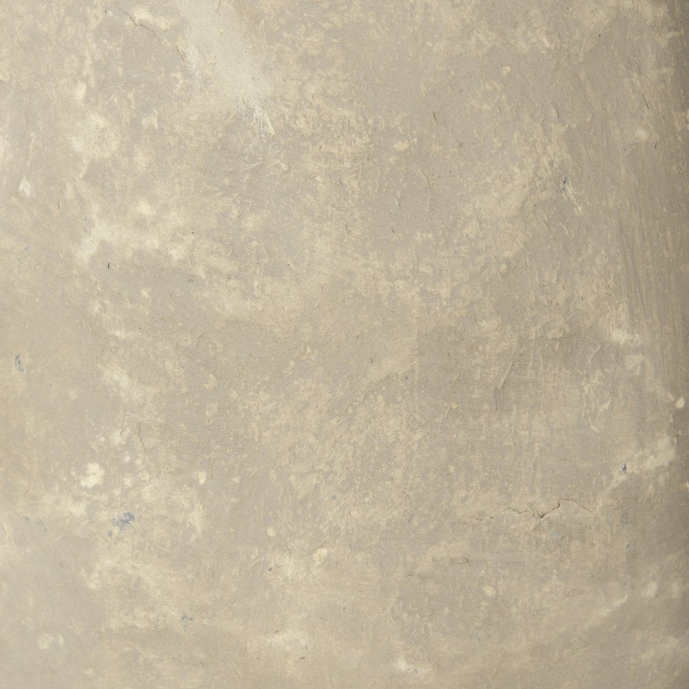 18" Gray Paper Mache Table Vase