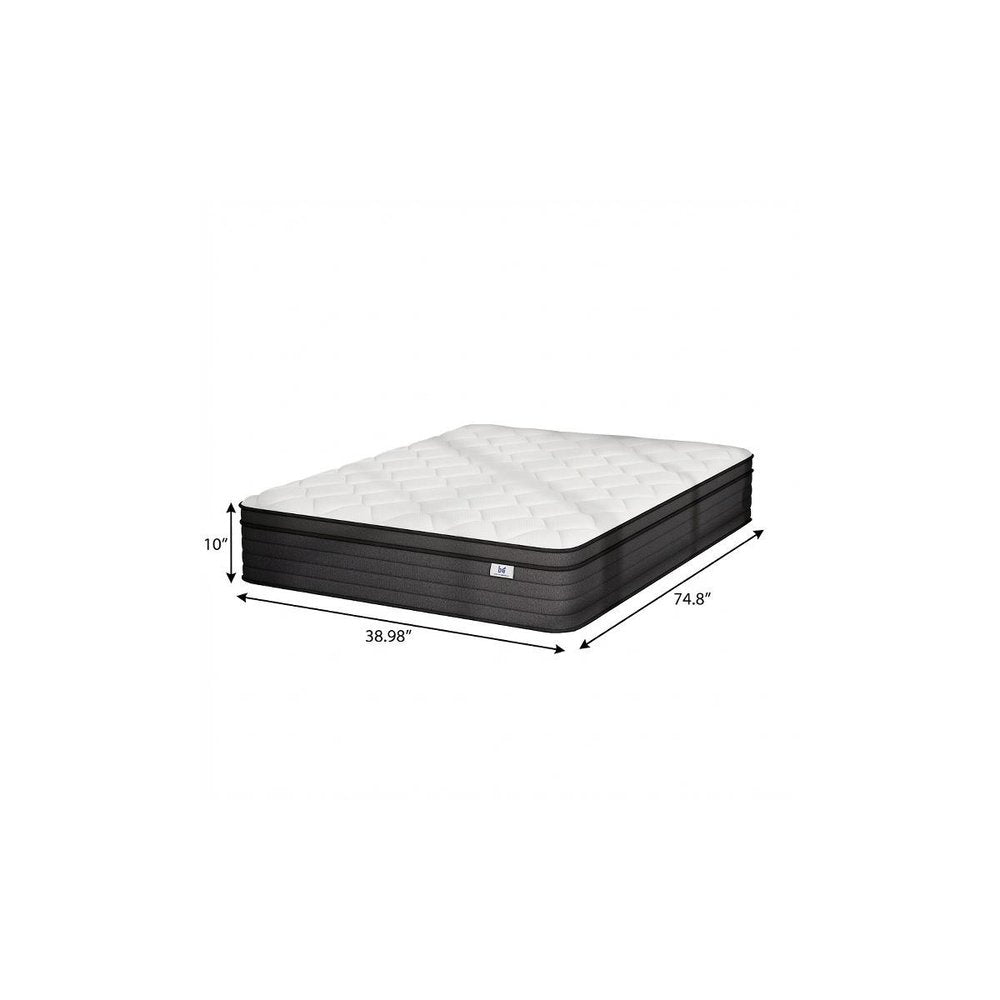 10" Twin Foam Medium Hybrid Mattress