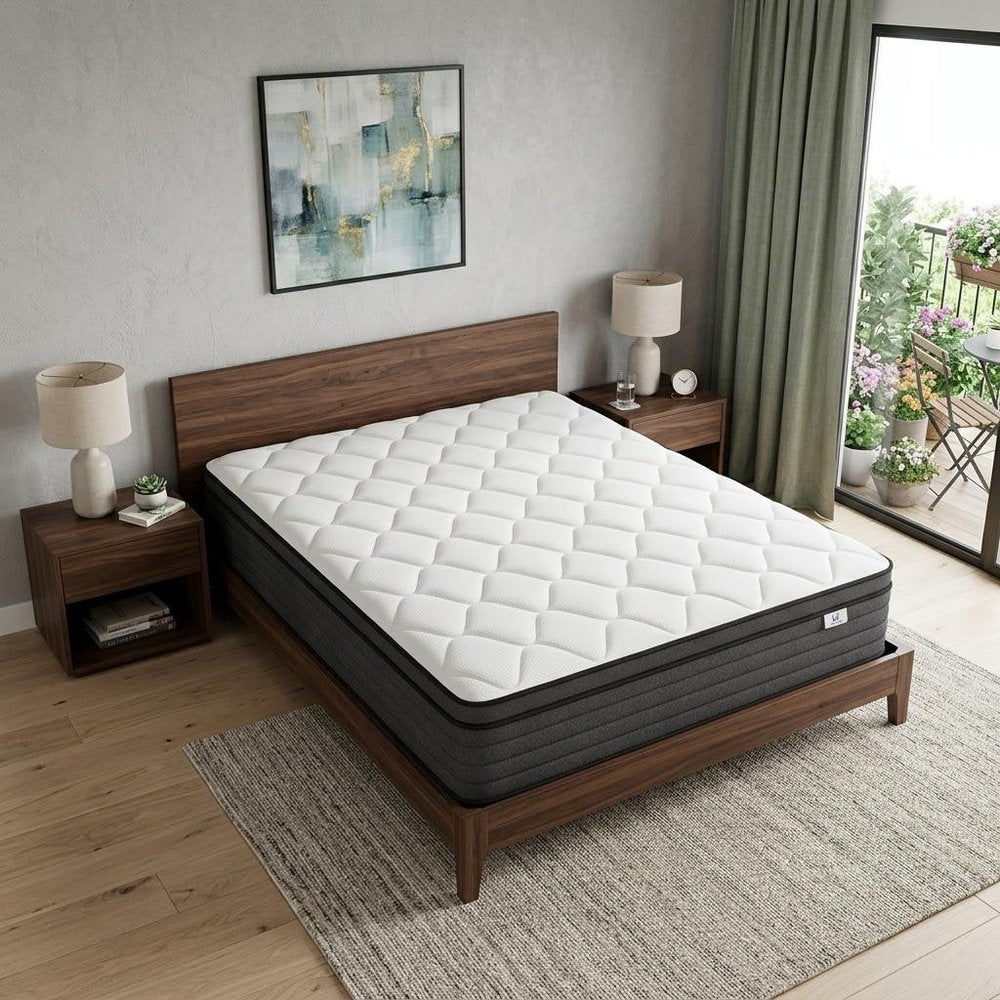 10" King Foam Medium Hybrid Mattress