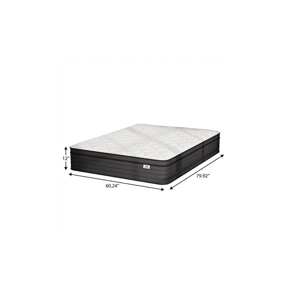 12" Full Double Foam Medium Hybrid Mattress