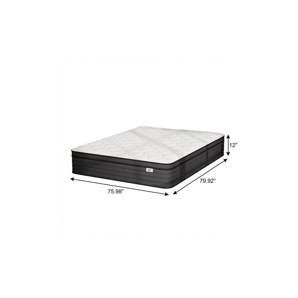 12" Full Double Foam Medium Hybrid Mattress