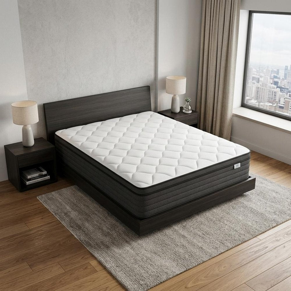 12" Full Double Foam Medium Hybrid Mattress