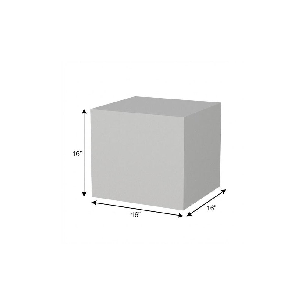 16" Brown Wood One Drawer Floating Nightstand