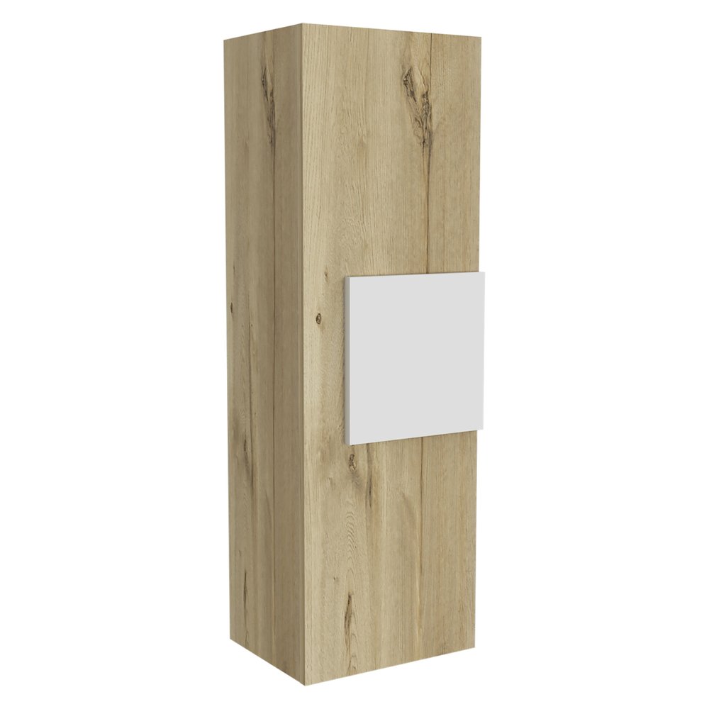 38" Beige Wood Filing Cabinet